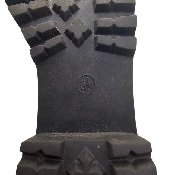 Universal Thread Target White Cream Combat Lug Lace Up Boot - Picture 10 of 11